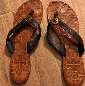 Tory Burch Thora Leather Thong